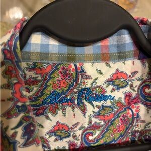 Alan Flusser Multicolor Paisley Men's Shirt